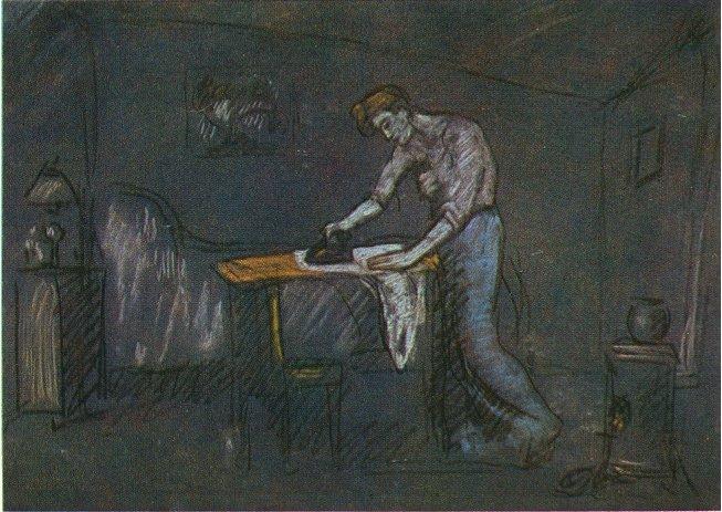 The Room Of The Ironer — Pablo Picasso