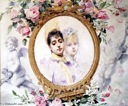 The Reflection — Madeleine Jeanne Lemaire