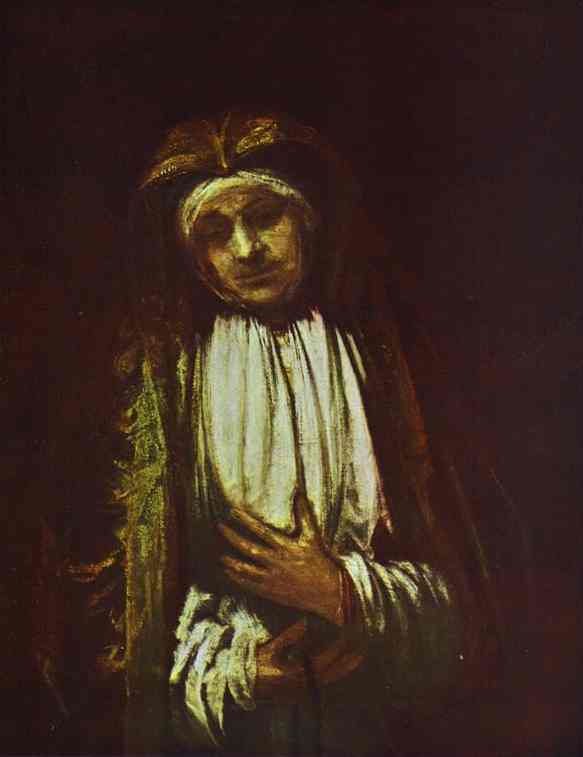 Porträt Einer Alten Frau — Rembrandt Van Rijn
