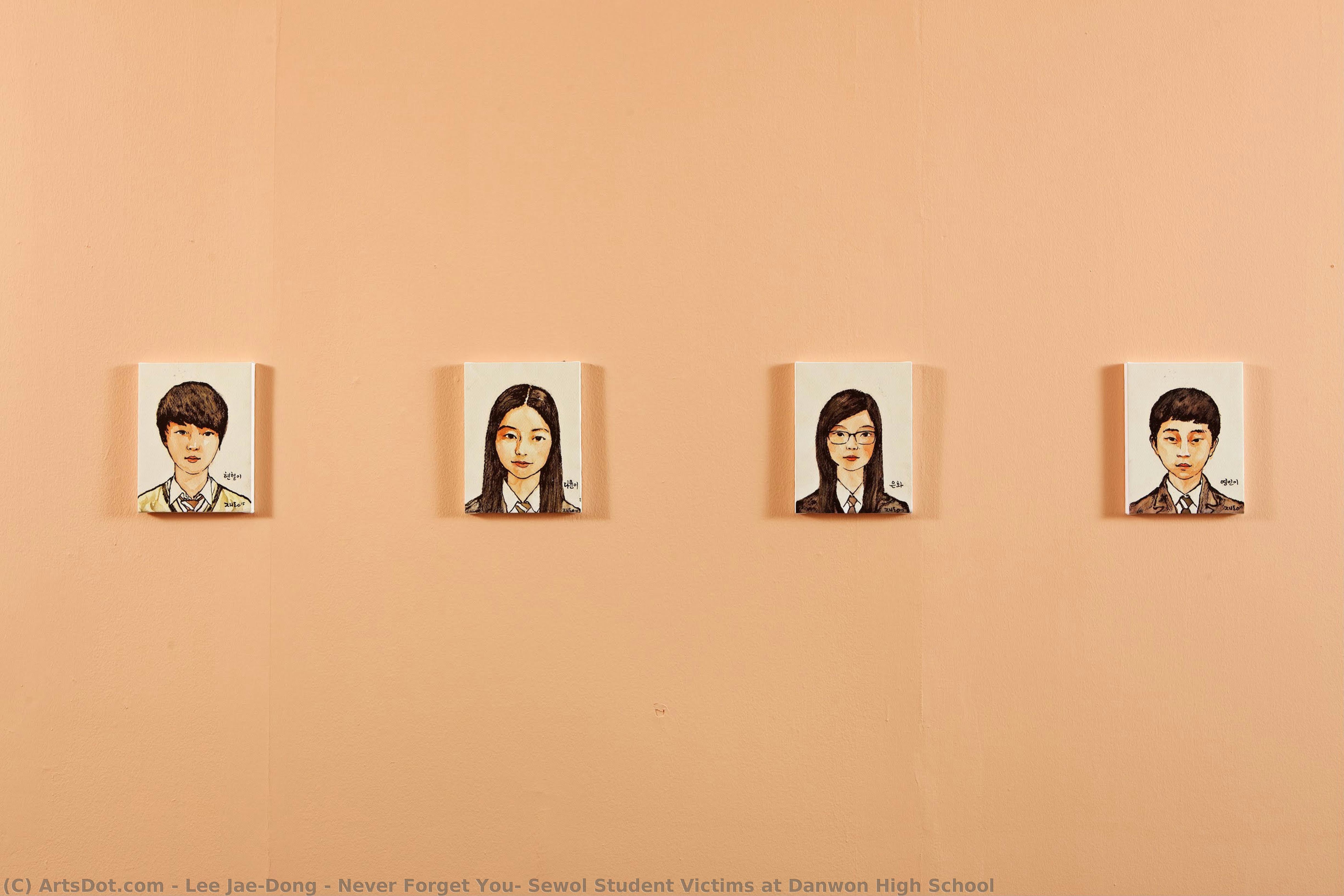 Never Forget You, Sewol Student Victims At Danwon High School — Lee Jae-dong