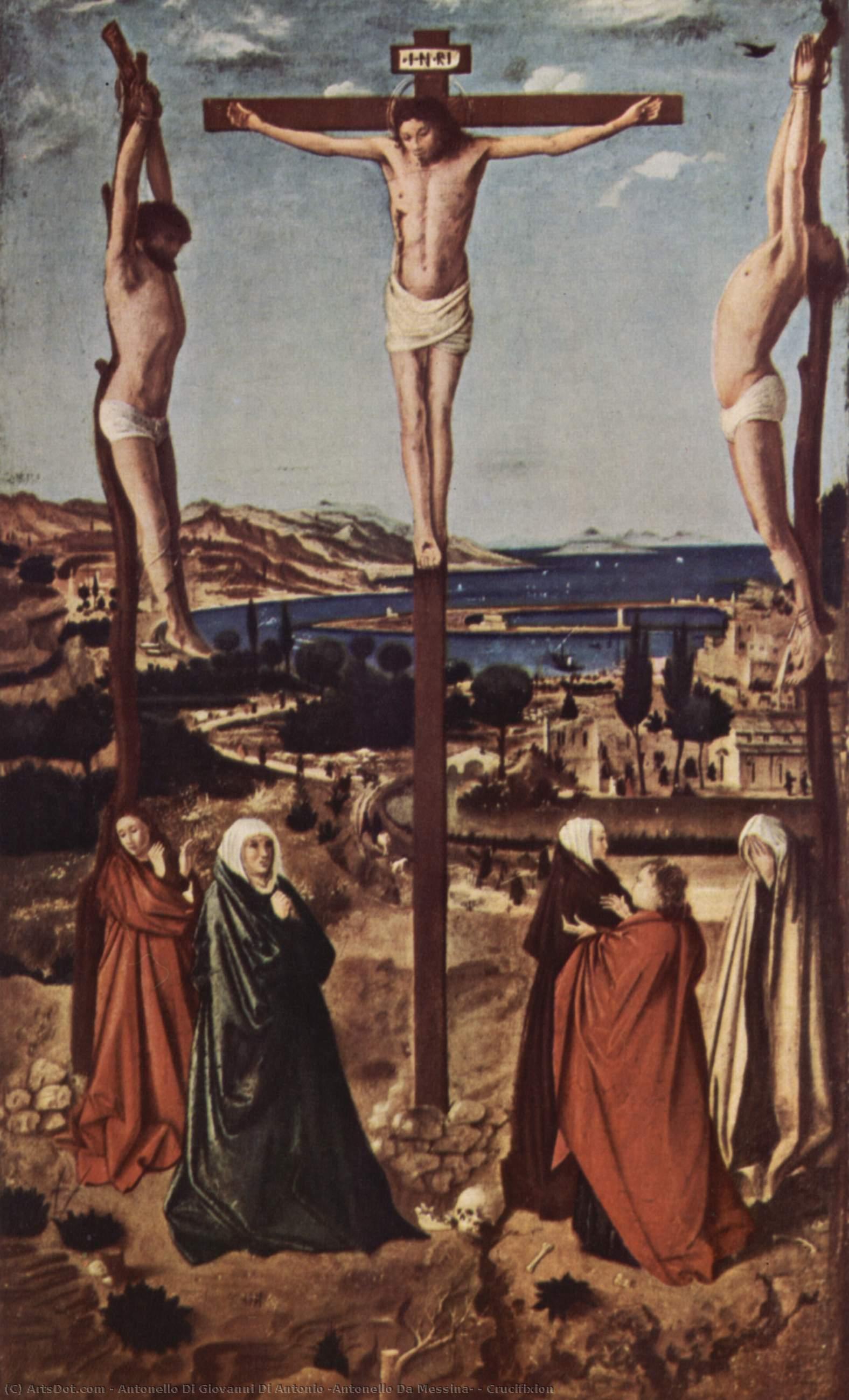 Crucifixion — Antonello Di Giovanni Di Antonio (antonello Da Messina)