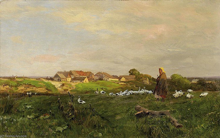 The Goose Girl. — Roman Kochanowski