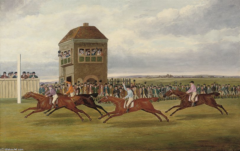 A 200 Guineas Sweepstake At Newmarket — John Nost Sartorius