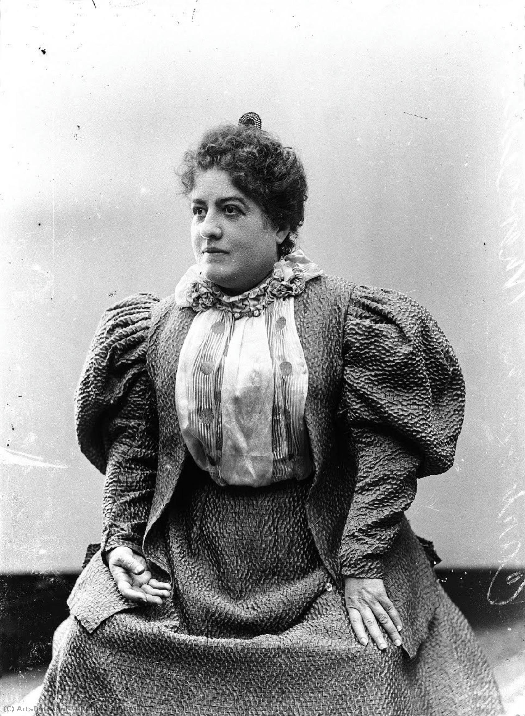 Photograph Of Mercedes Cabello Llona De Carbonera. — Adolphe Dubreuil