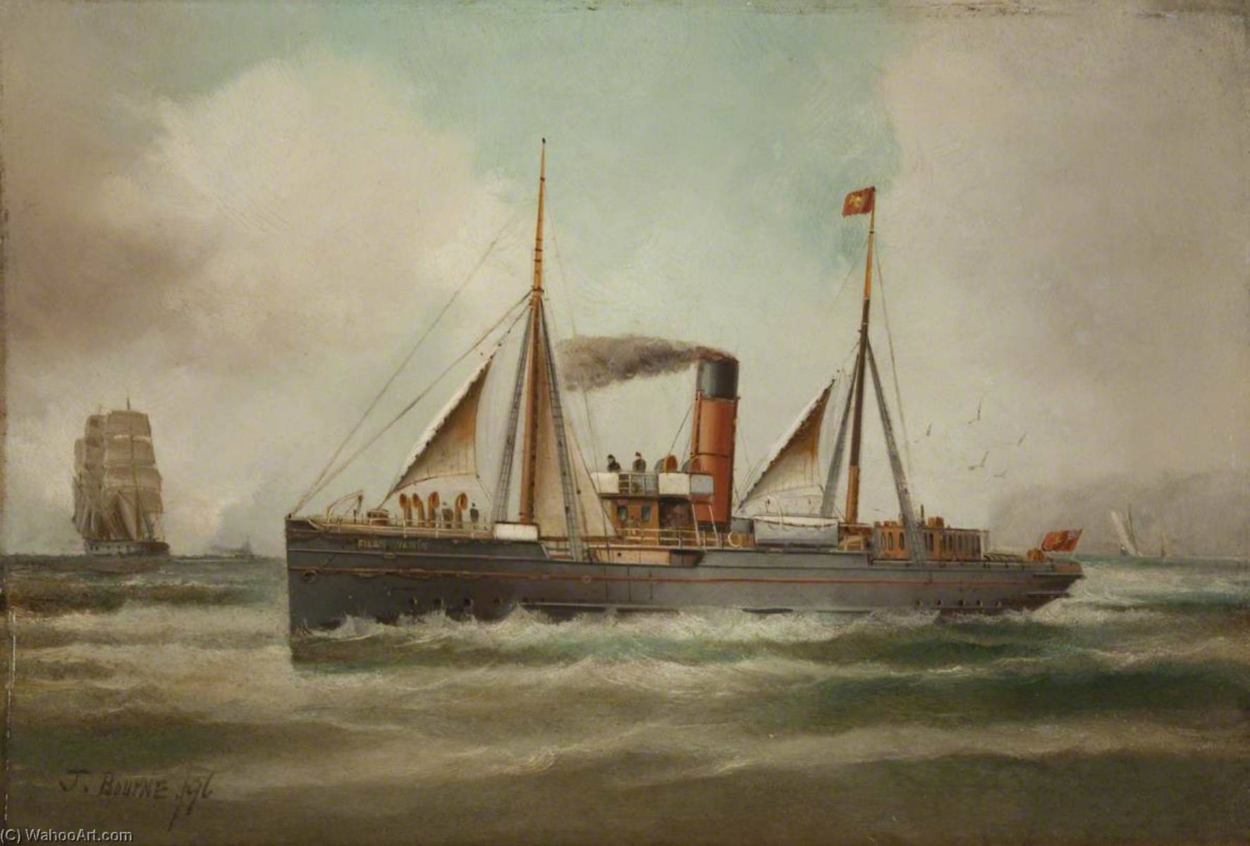 Ss 'ellan Vannin' — J. Bourne
