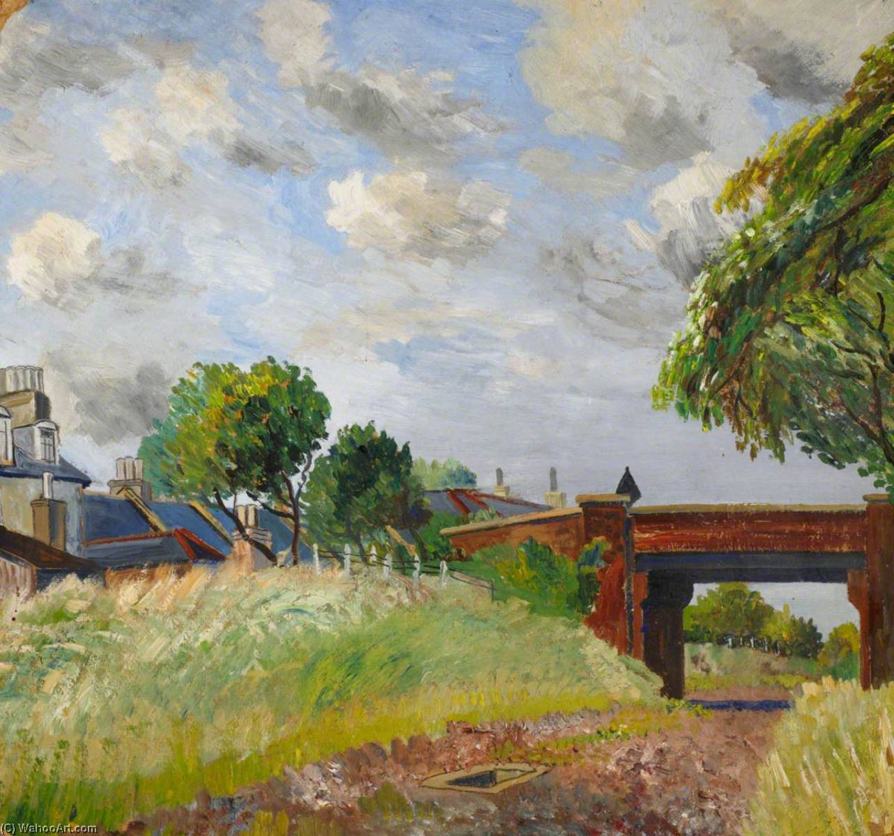 Disused Railway At Honor Oak — Eric Trayler Cook
