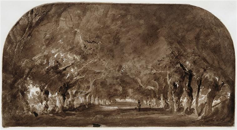 The Avenue Of Chestnut Trees — Theodore Robinson