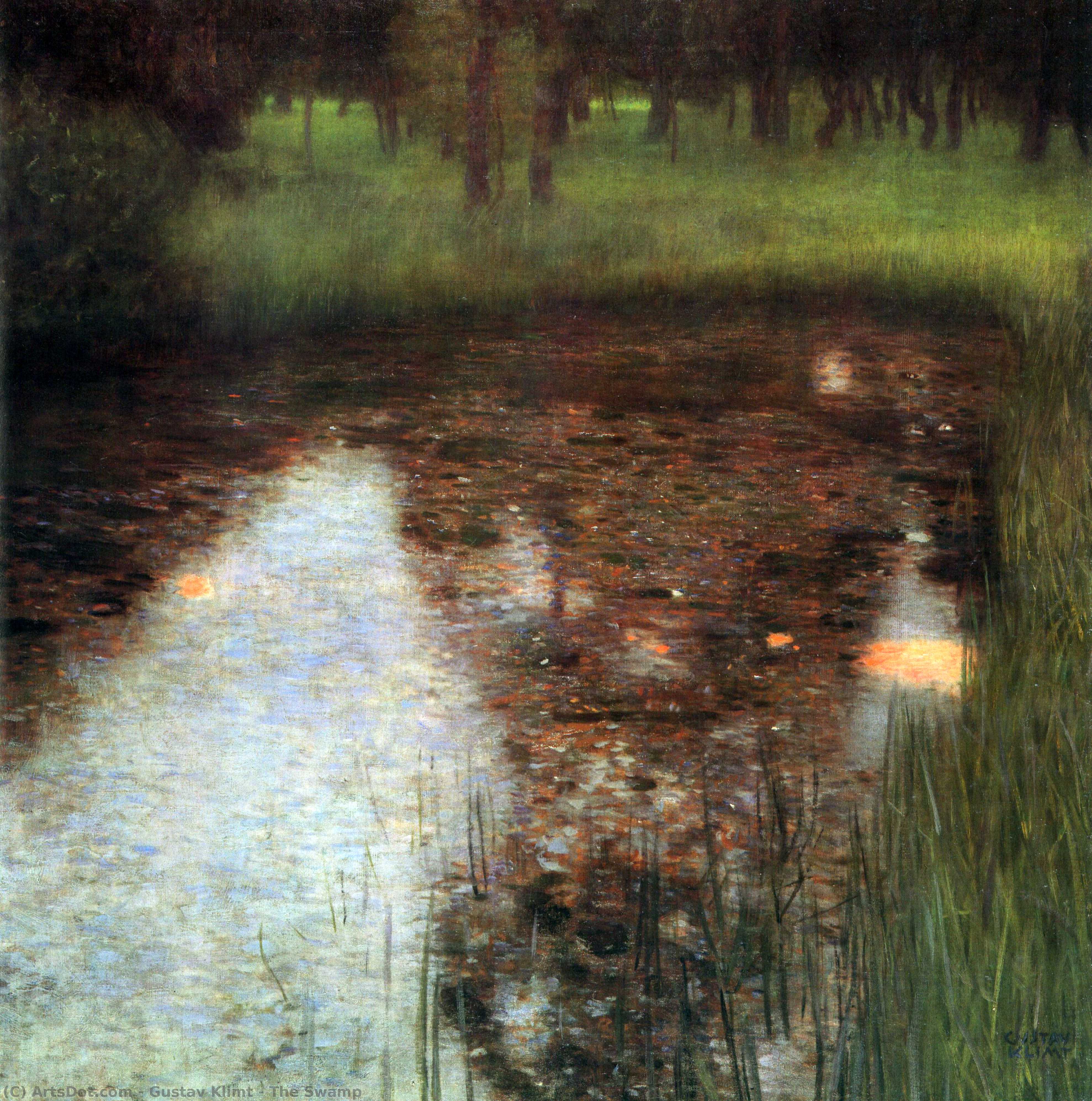 The Swamp — Густав Климт