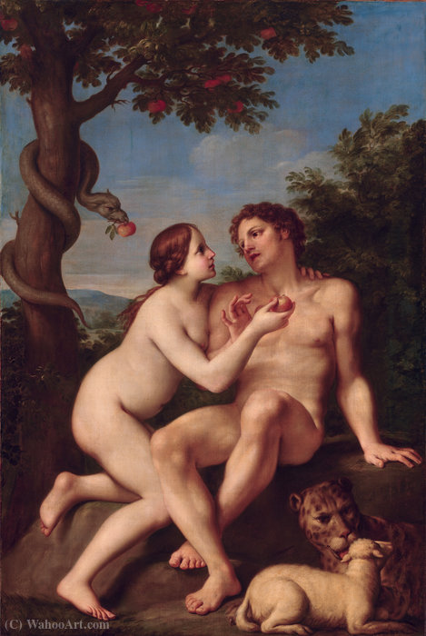 Adam And Eve — Marcantonio Franceschini