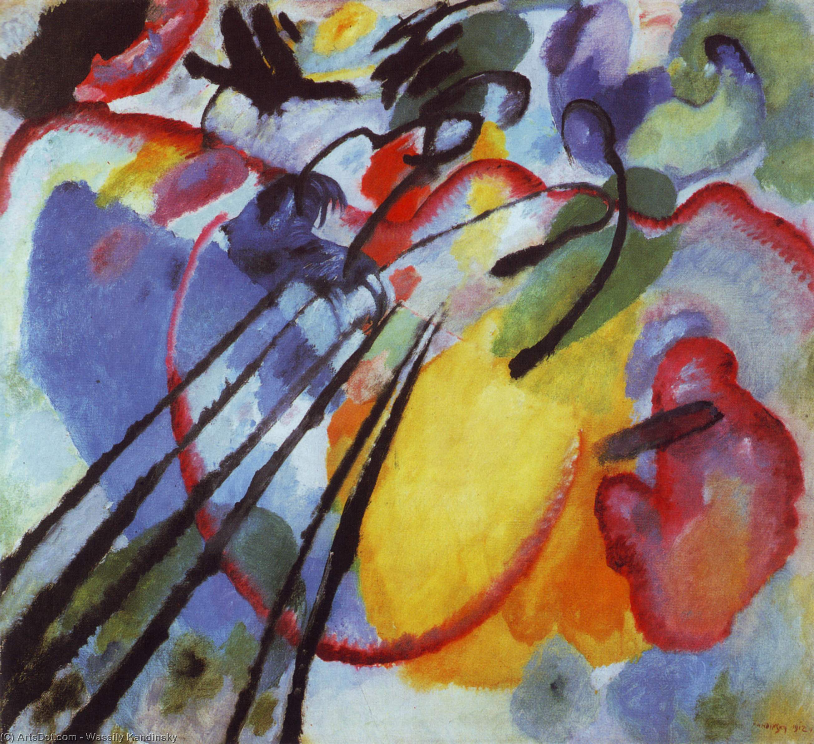 Improvisation 26 — Wassily Wassilyevich Kandinsky