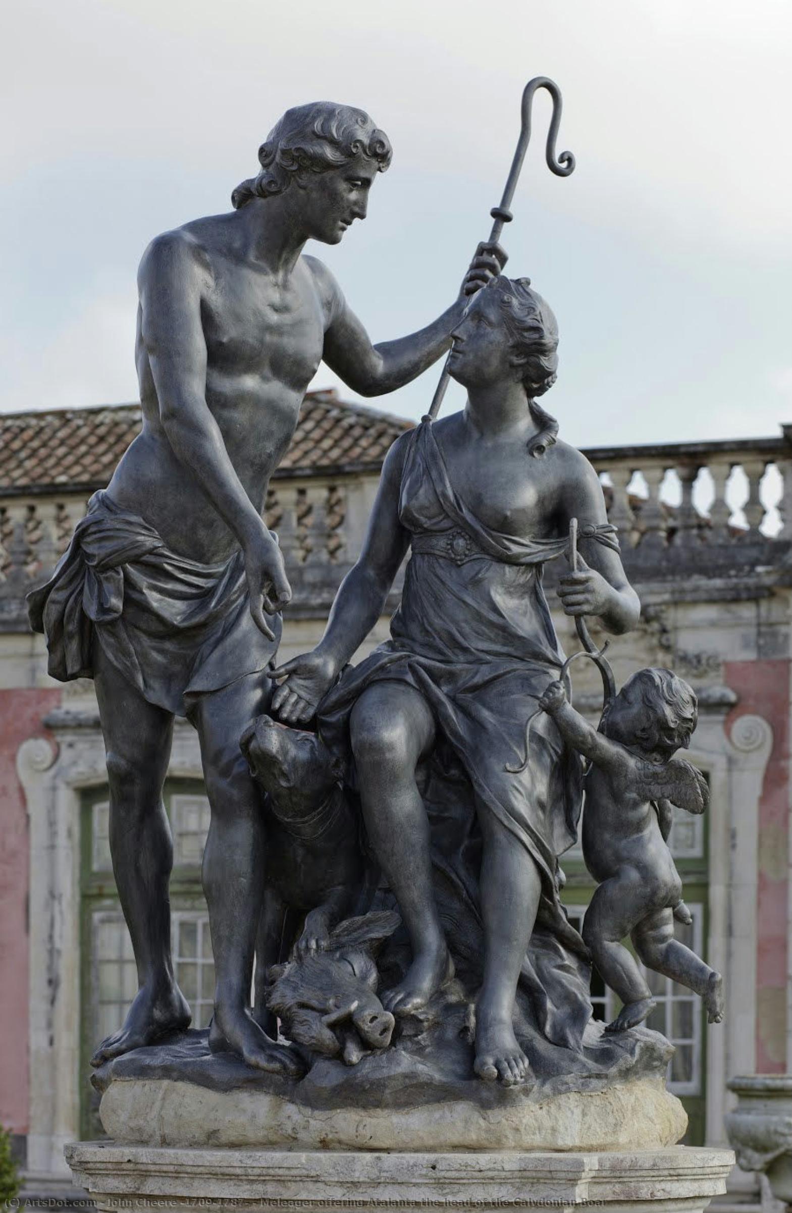Meleager Offering Atalanta The Head Of The Calydonian Boar — John Cheere (1709-1787)