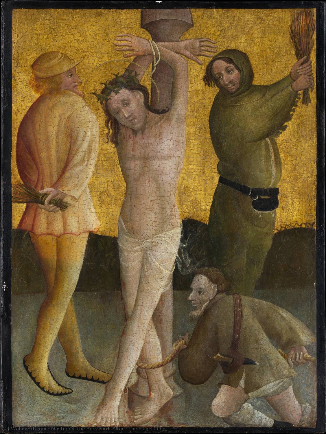 Die Geißelung — Meister Des Kreuzigungsaltars