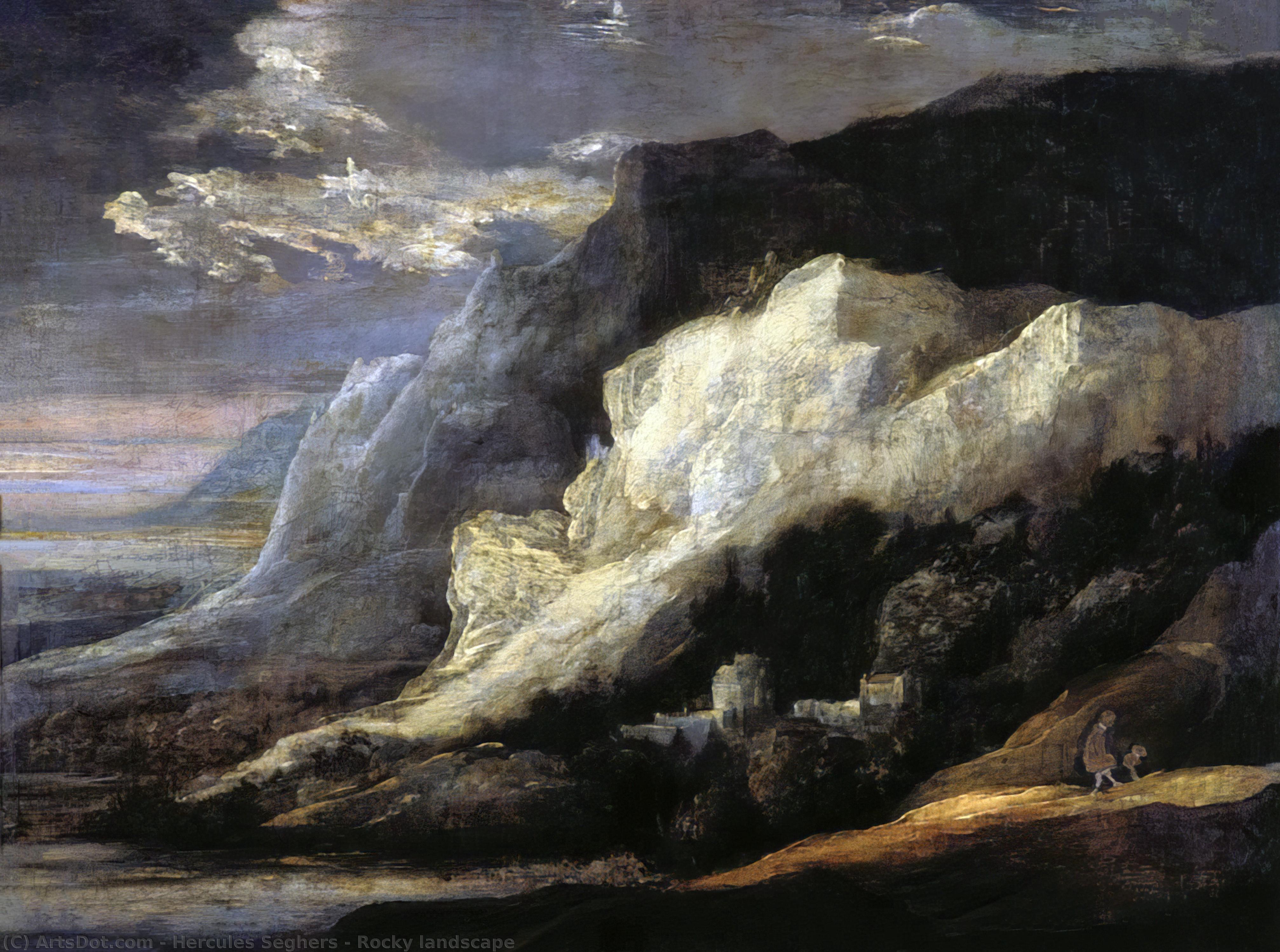 Rocky Landscape — Геркулес Сегерс