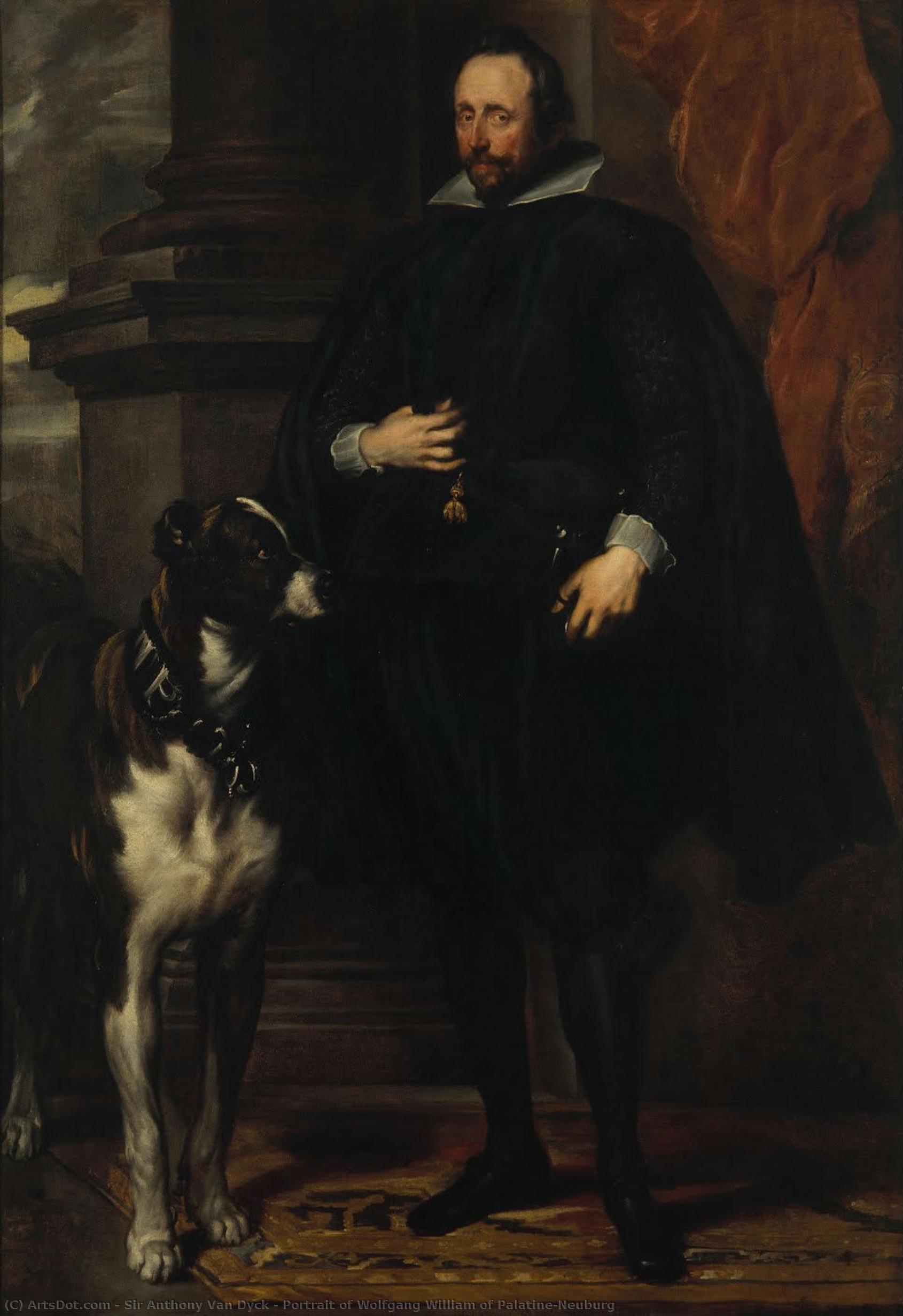 Retrato De Wolfgang Guillermo Del Palatinado-neuburgo — Sir Anthony Van Dyck