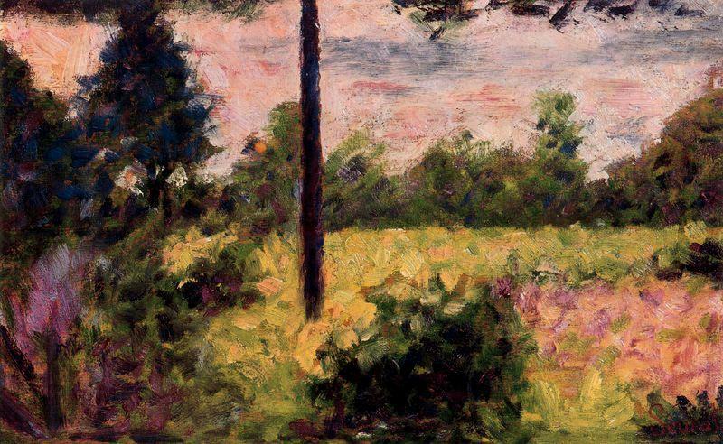 Barbizon Forest — Georges Seurat