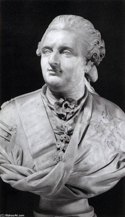 Bust Of Louis Xvi — Jacques Augustin Pajou