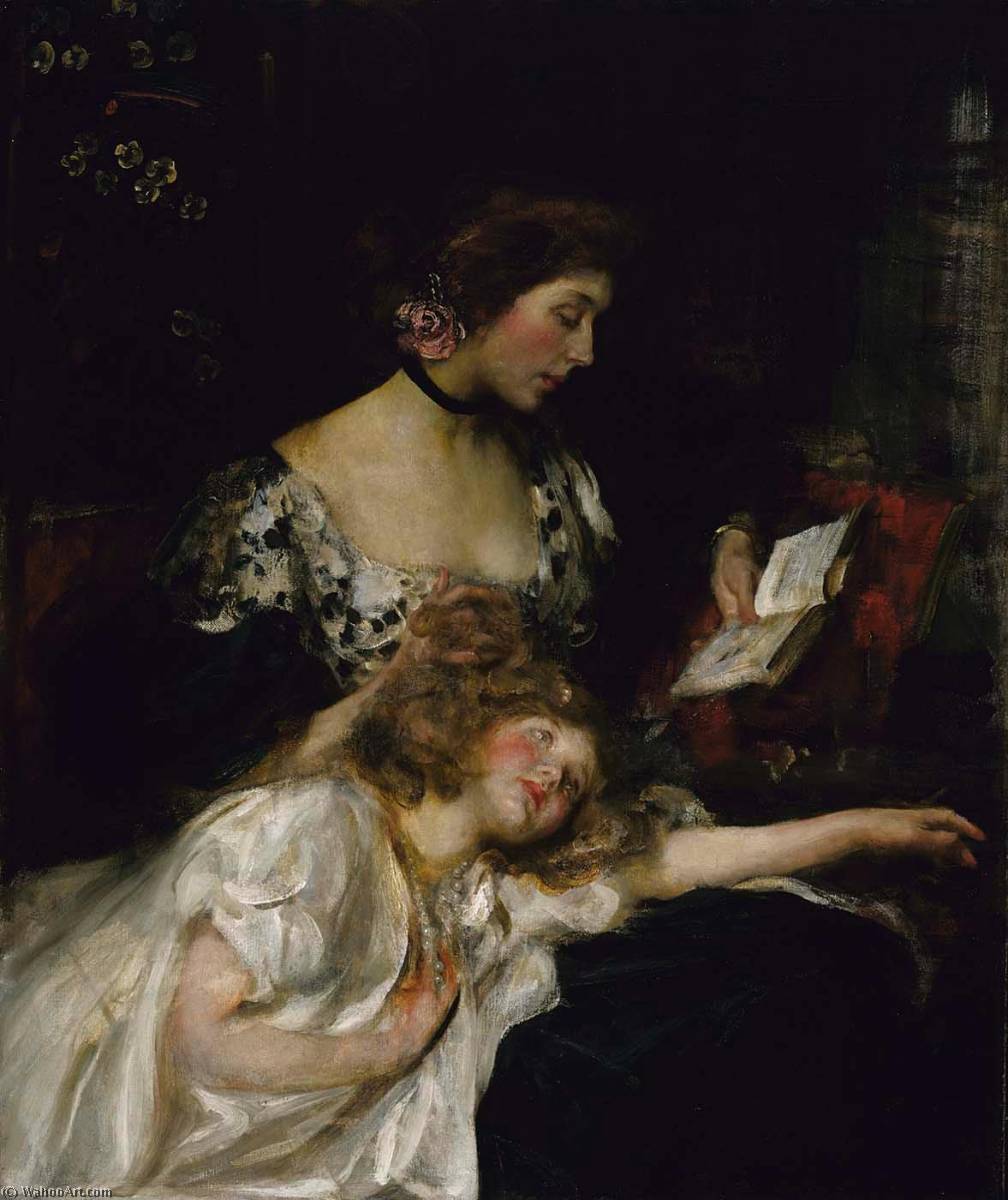 Mother And Child (also Known As Lady Shannon And Kitty) — Sir James Jebusa Shannon