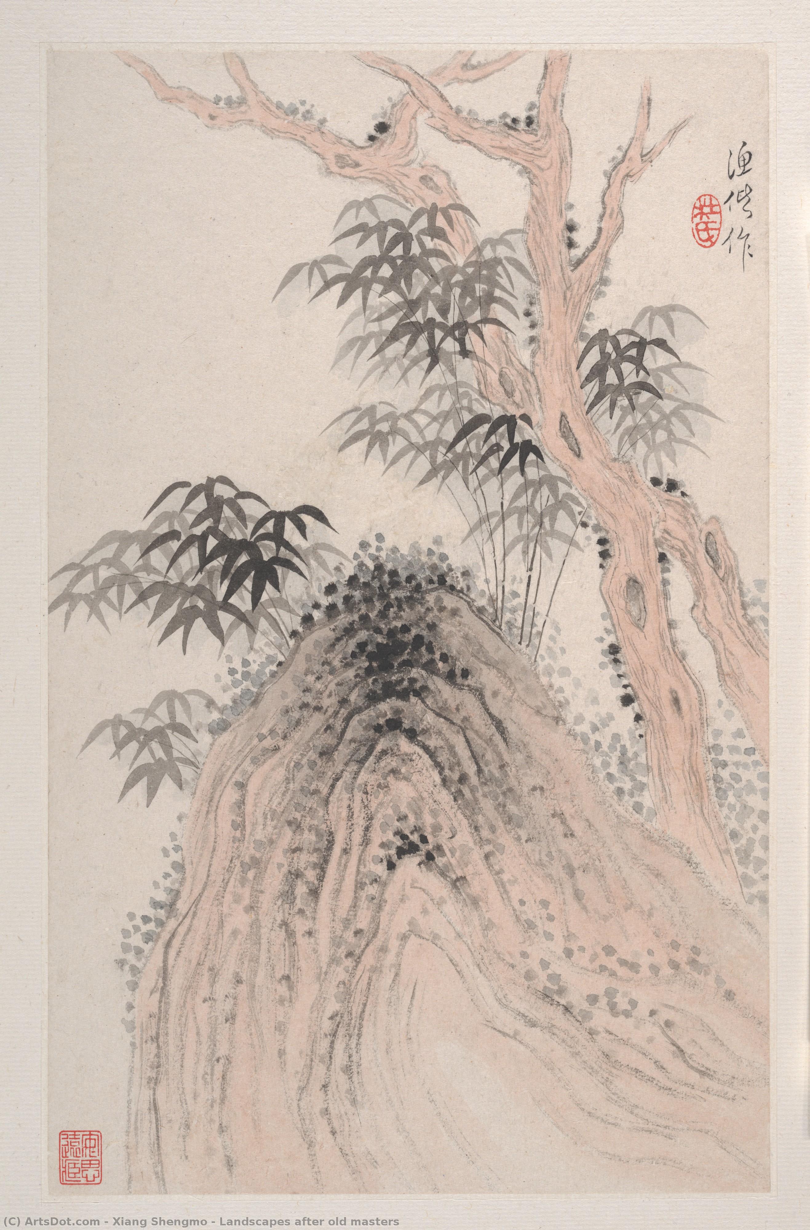 Landscapes After Old Masters — Xiang Shengmo