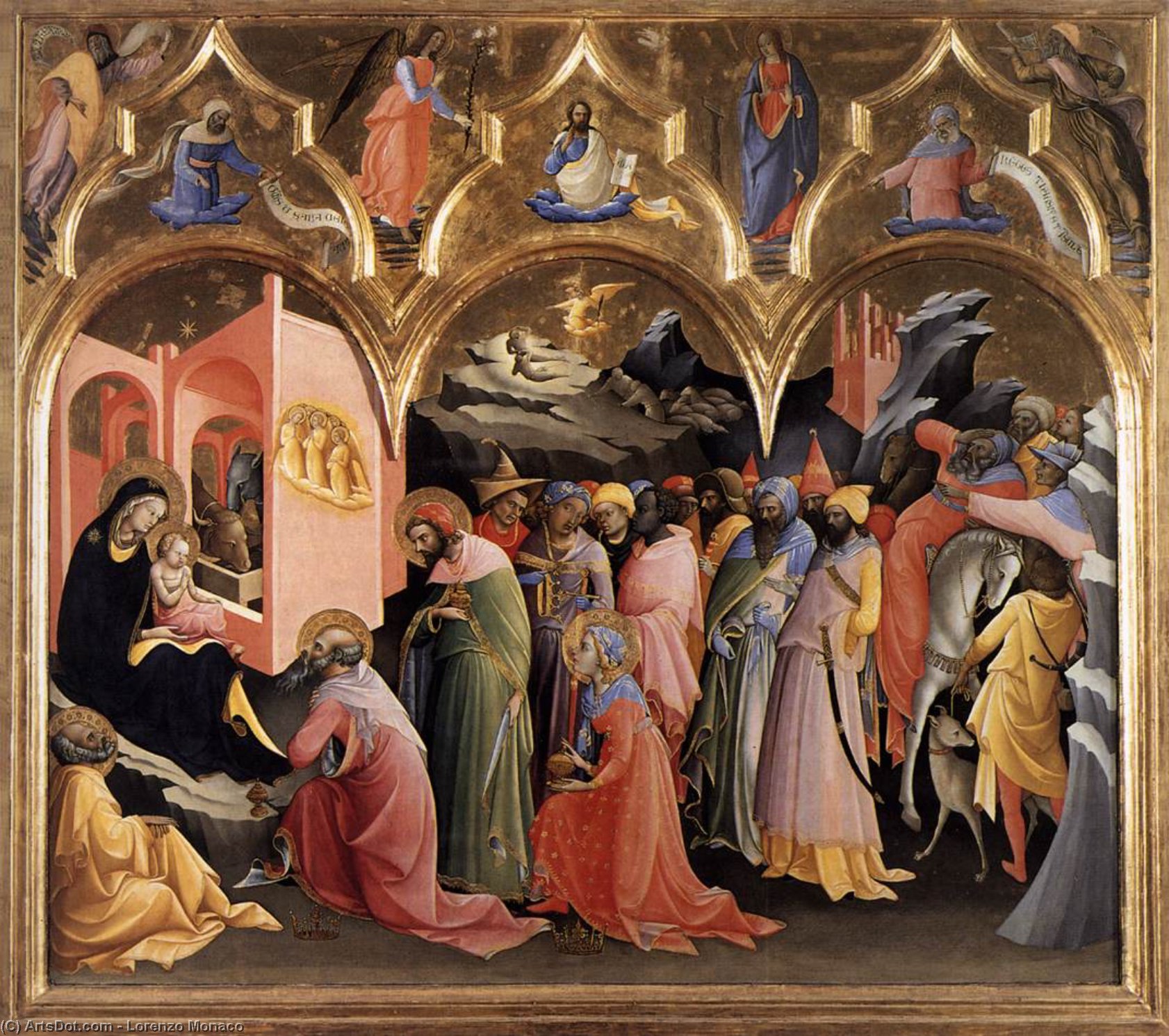 Adoration Of The Magi — Lorenzo Monaco