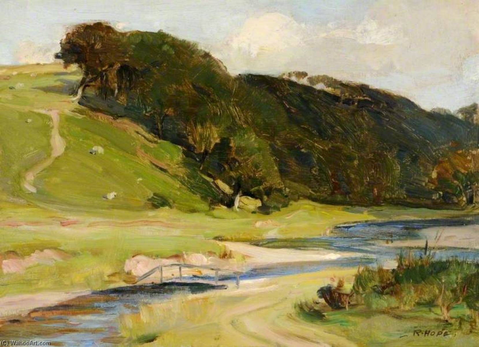 Stream In Galloway — Robert Hope