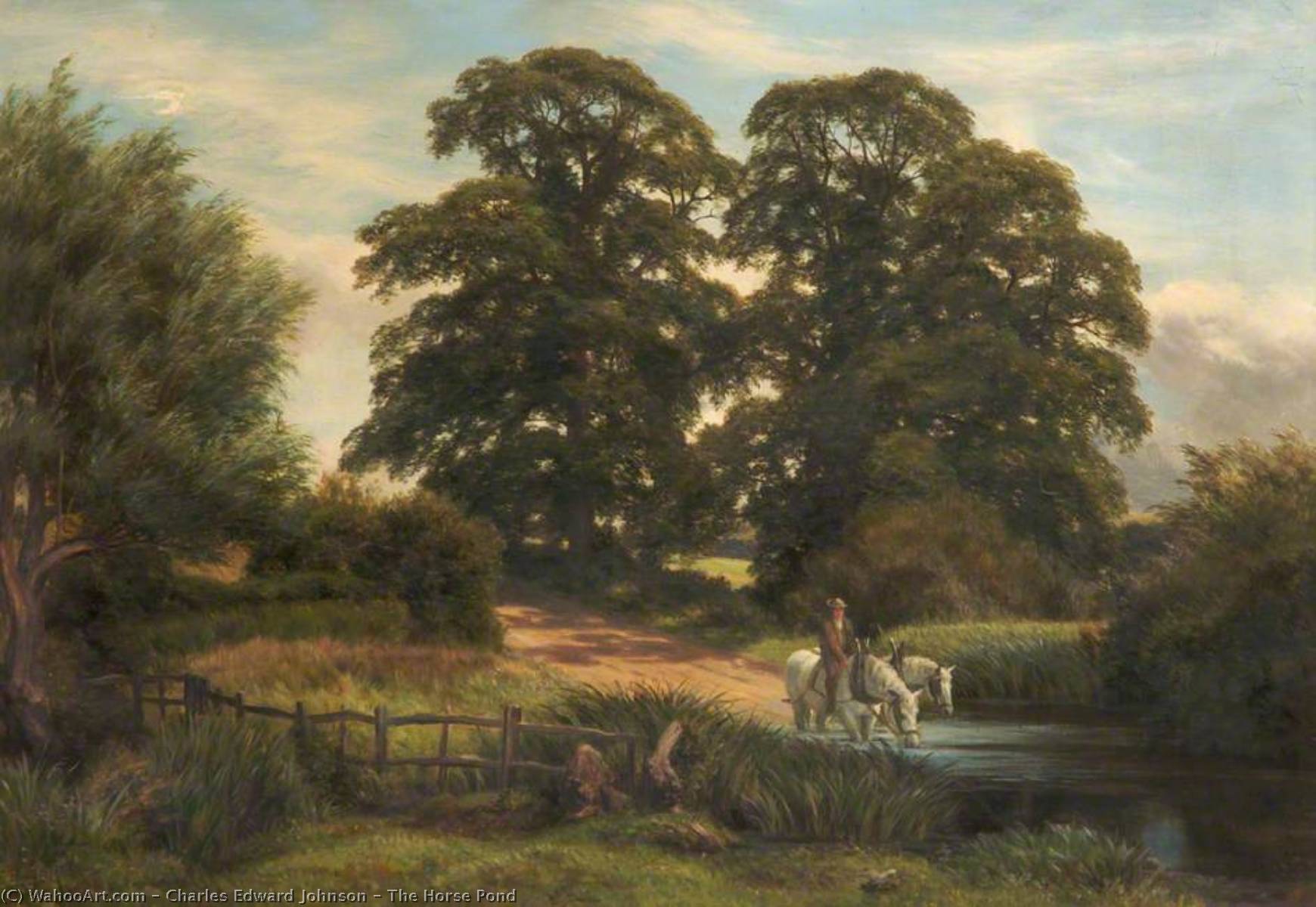 The Horse Pond — Charles Edward Johnson
