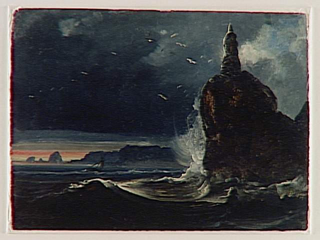 Vue De Stappena Depuis Flavoen (aujourd'hui Flavo) — Peder Balke