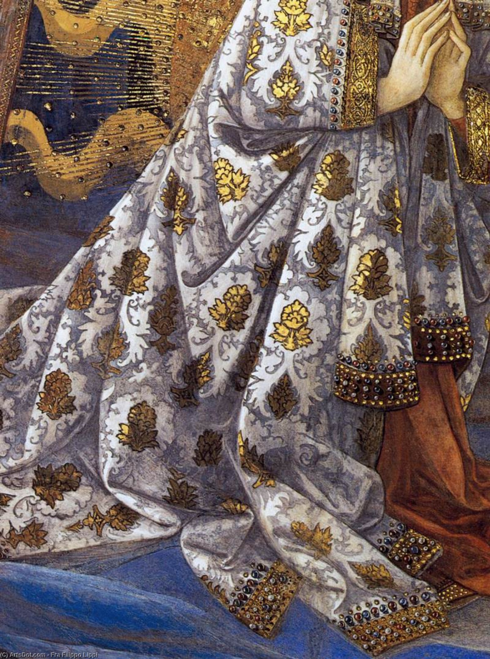 Coronation Of The Virgin (detail) (18) — Filippo Lippi