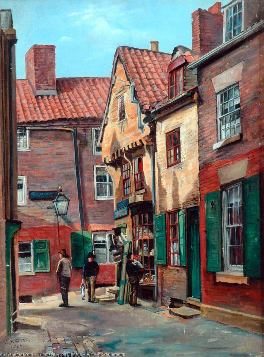 View Of Scarborough — Thomas Fawcett Hutton