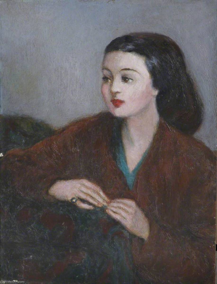 Lady In A Red Coat — Georges Van Houten