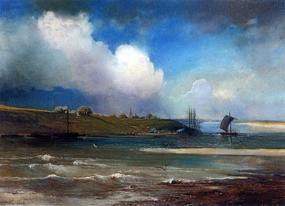 Type Of Volga Under Yurievts — Aleksey Savrasov