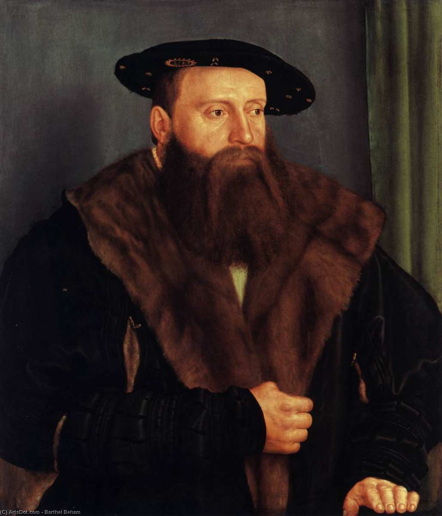 Portrait Of Duke Ludwig X Of Bavaria — Barthel Beham