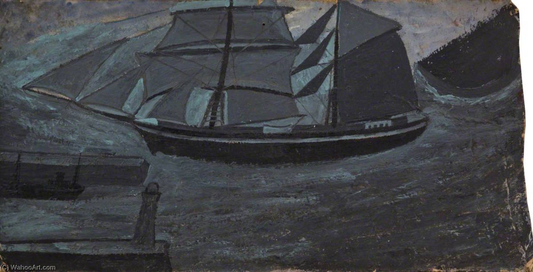 Grey Schooner — Альфред Уоллис