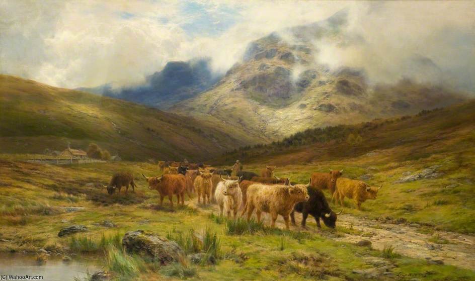 Leaving The Hills — Louis Bosworth Hurt