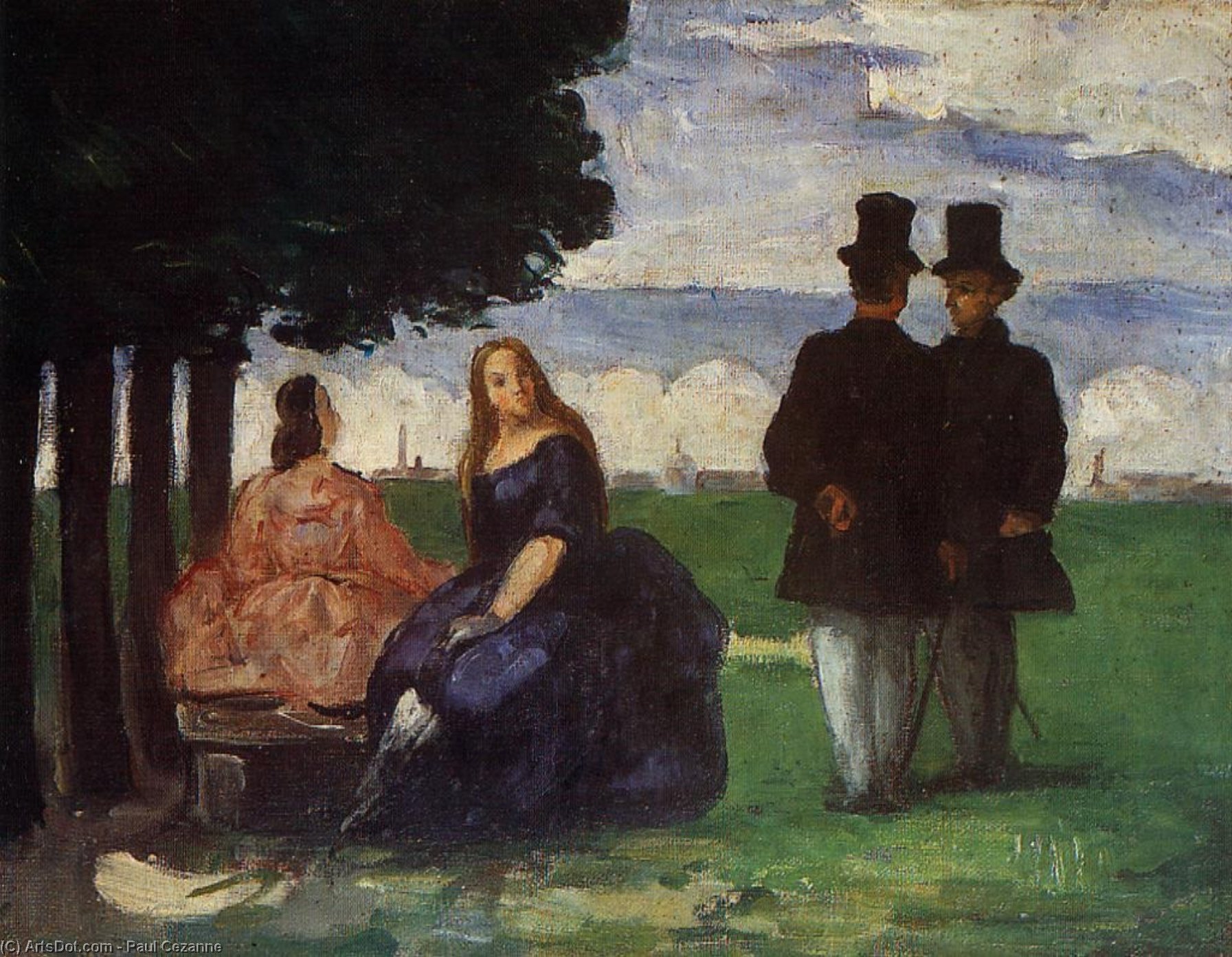 Promenade — Поль Сезанн