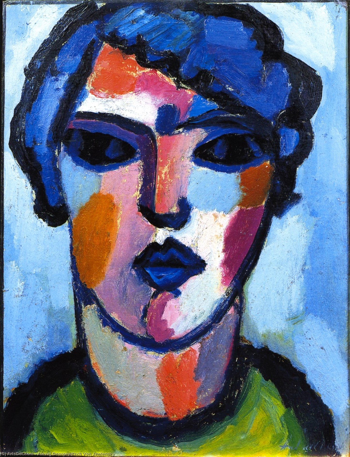 Dark Flame — Alexej Von Jawlensky