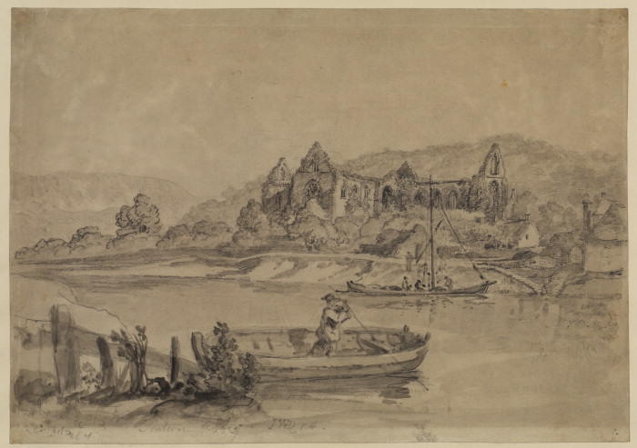 View Of Tintern Abbey — James Ward