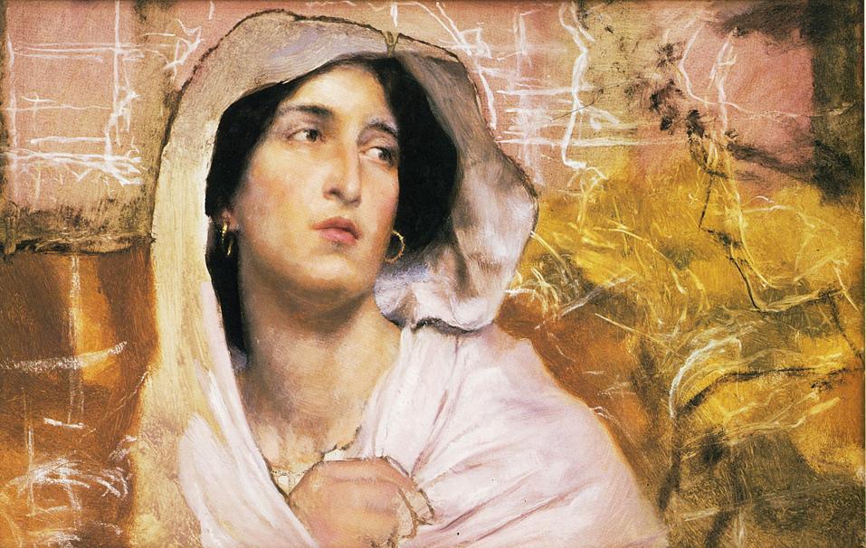 Portrait Of A Woman — Lourens Alma Tadema
