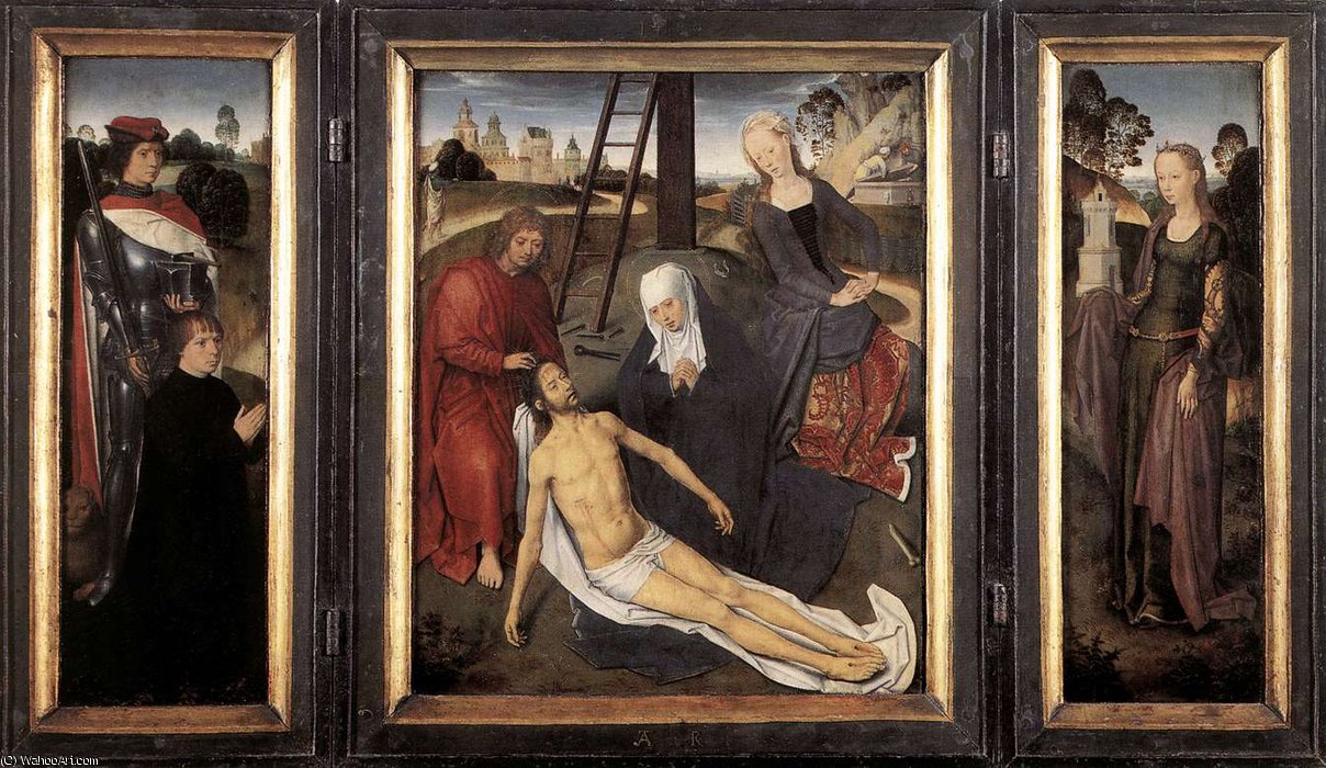 Late - Triptych Of Adriaan Reins — Memling, Hans