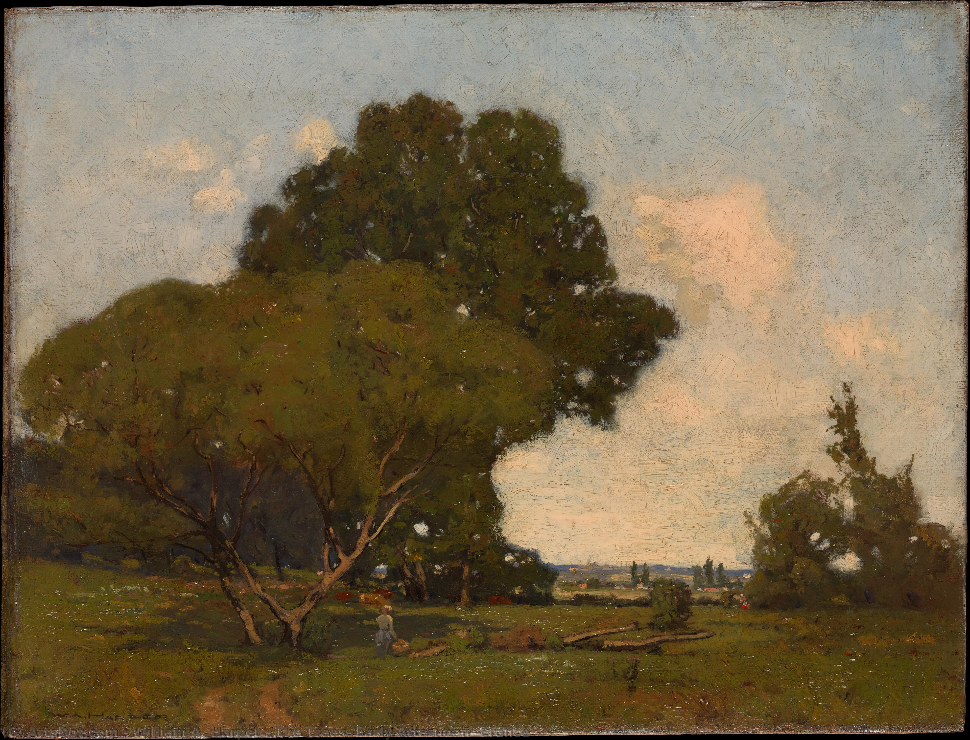 The Trees, Early Afternoon, France — William Andrew Harper