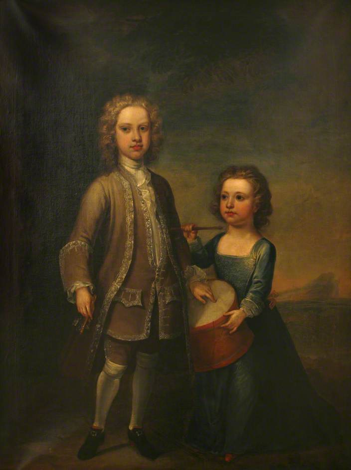 George, 1st Earl Of Mount Edgcumbe (1720–1795) And Richard, 2nd Baron (1716–1761) — Jonathan Richardson The Elder