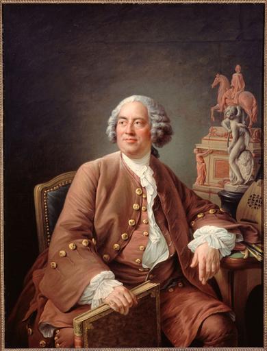 Portrait Du Scuplteur Edme Bouchardon (1698 1762) — François Hubert Drouais