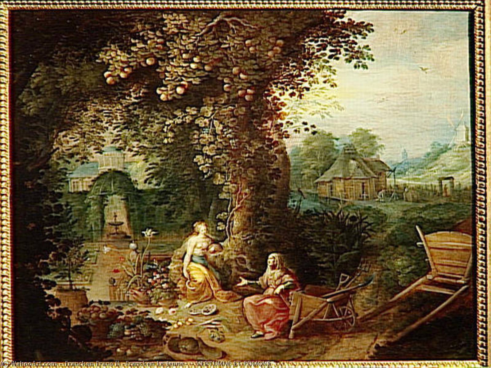 Vertumne Et Pomone — Francken Frans Ii (francken Le Jeune)