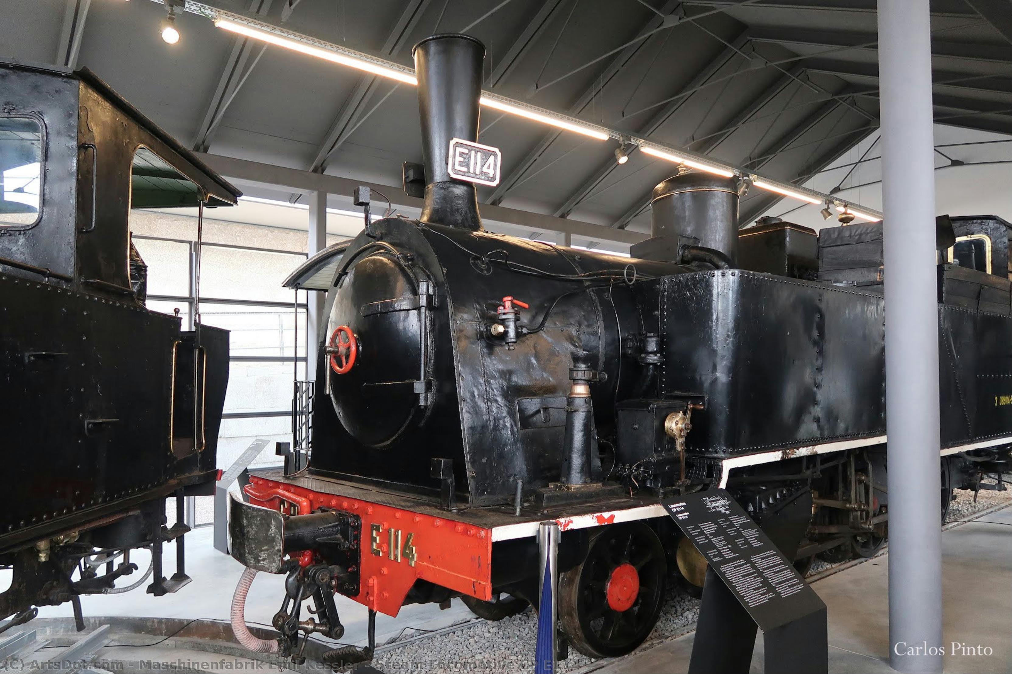Steam Locomotive Cp E114 — Maschinenfabrik Emil Kessler