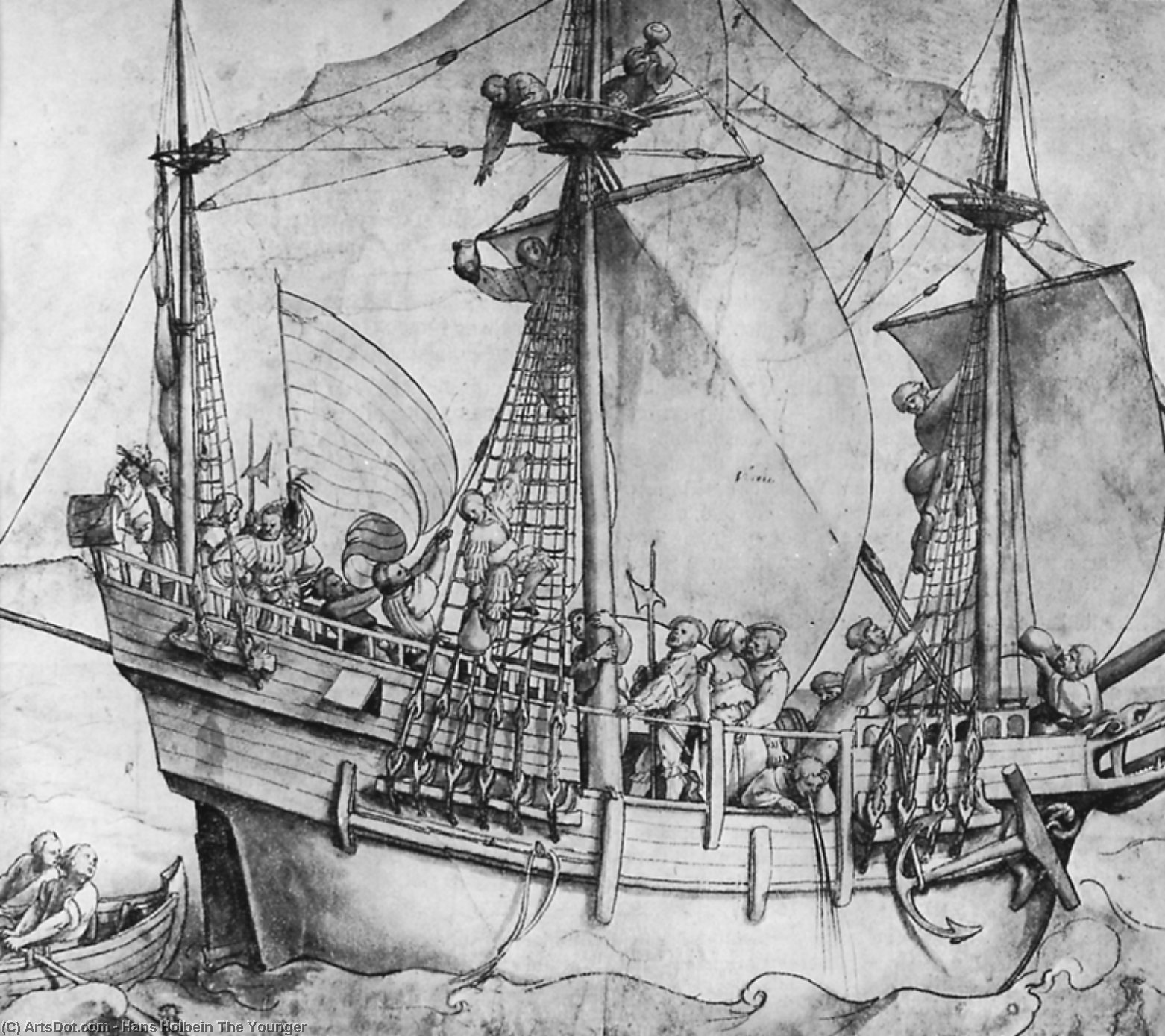 Outgoing Ship — Ганс Гольбейн Младший