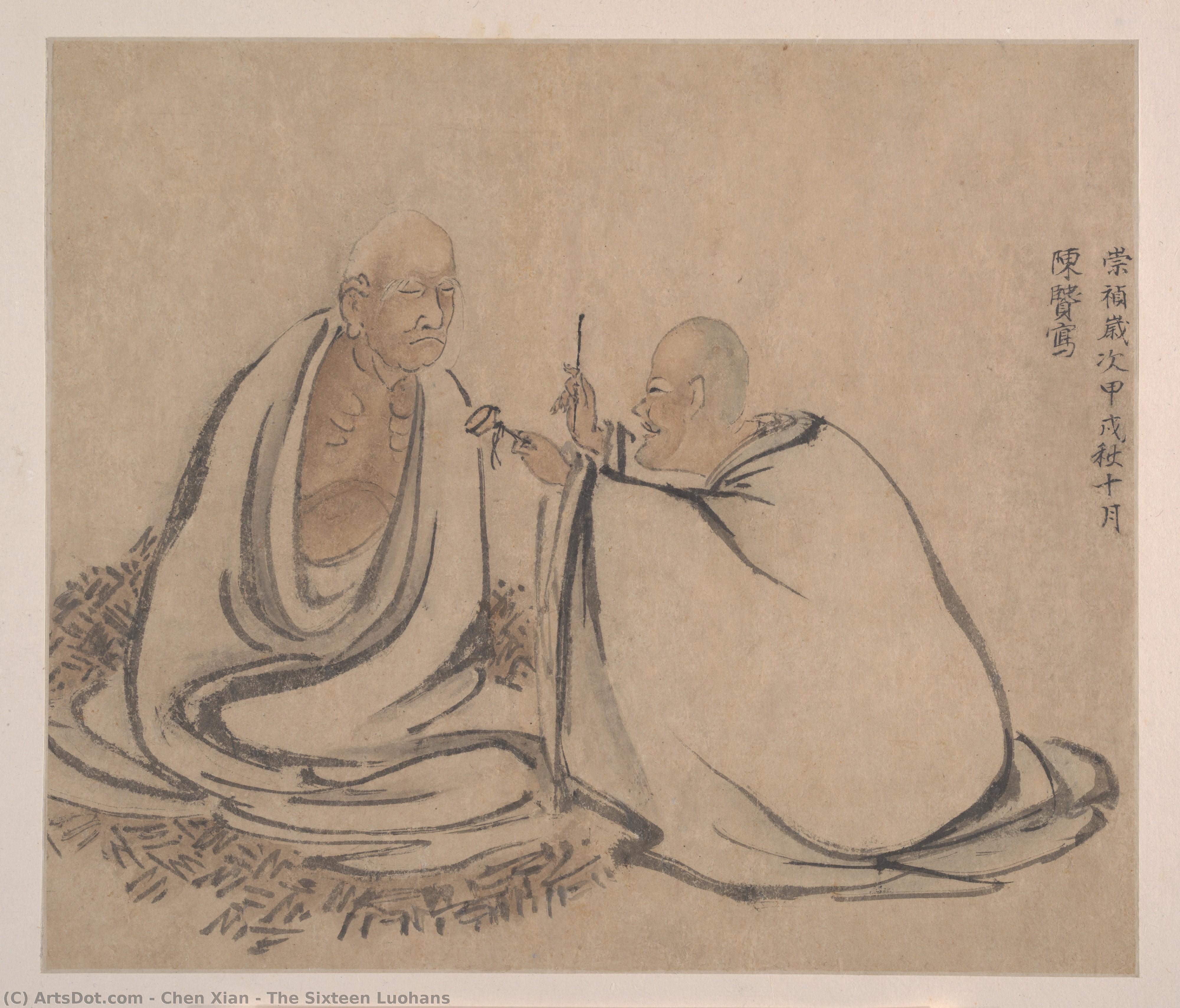 The Sixteen Luohans — Chen Xian