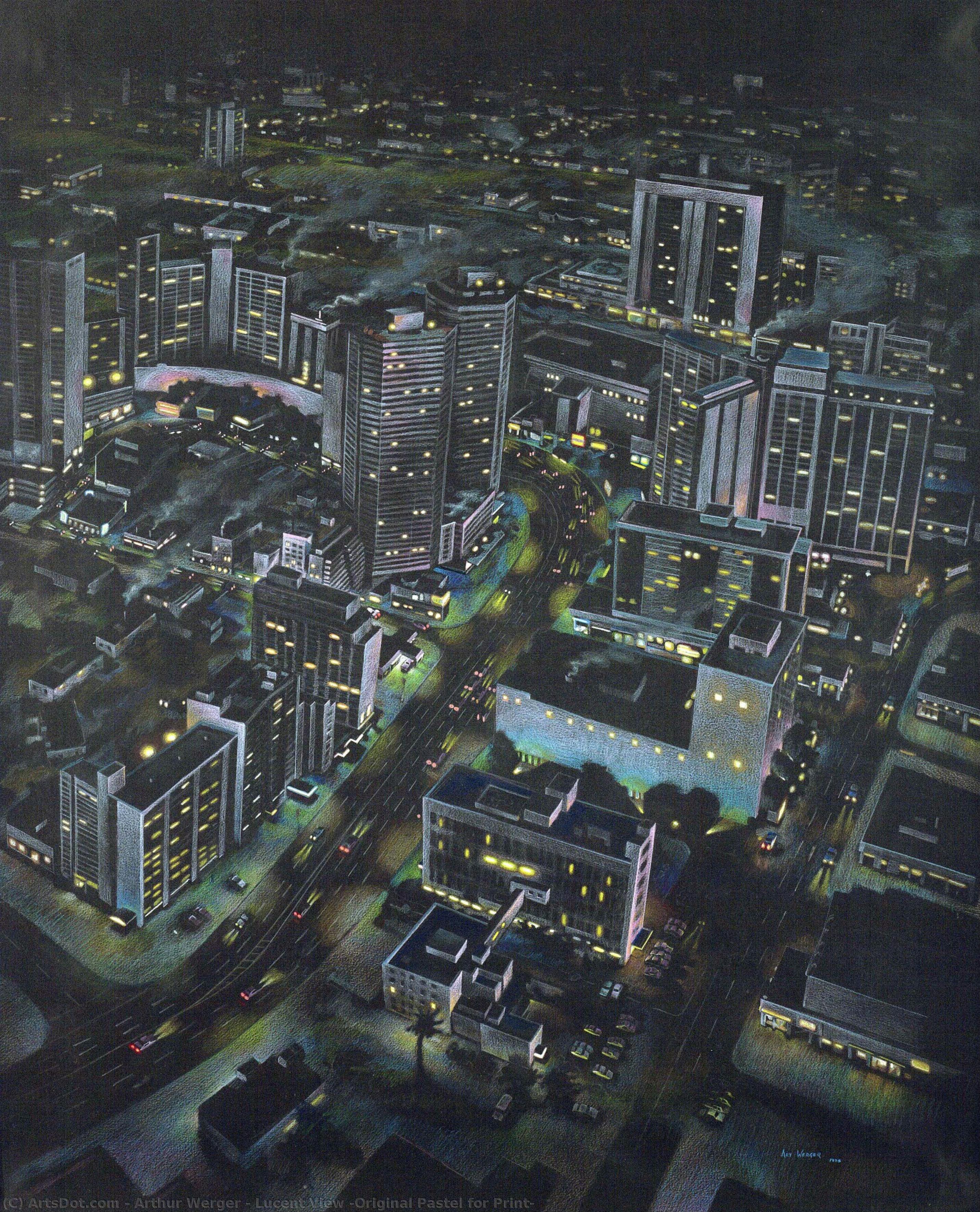 Lucent View (original Pastel For Print) — Arthur Werger