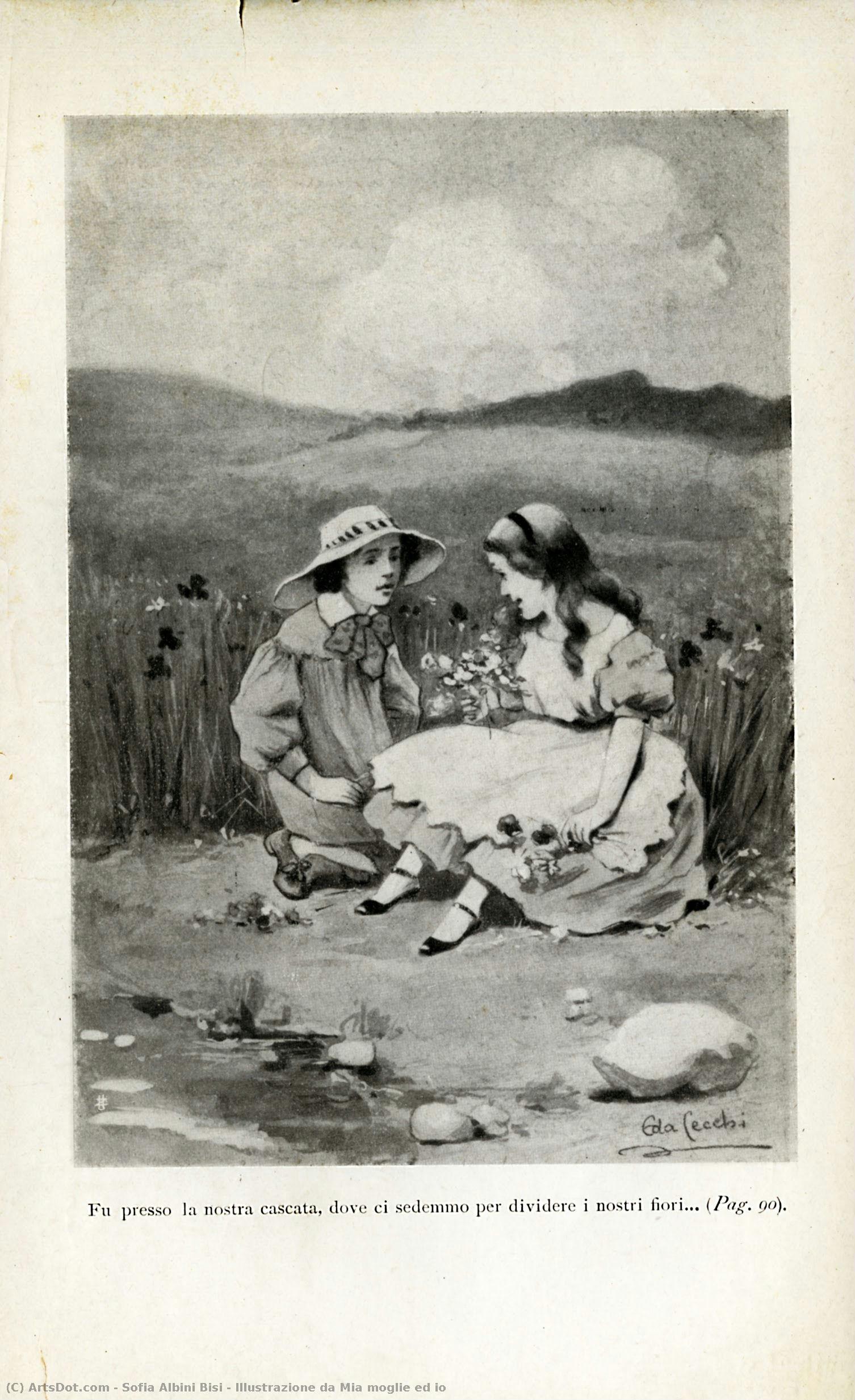 Illustrazione Da Mia Moglie Ed Io — Sofia Albini Bisi