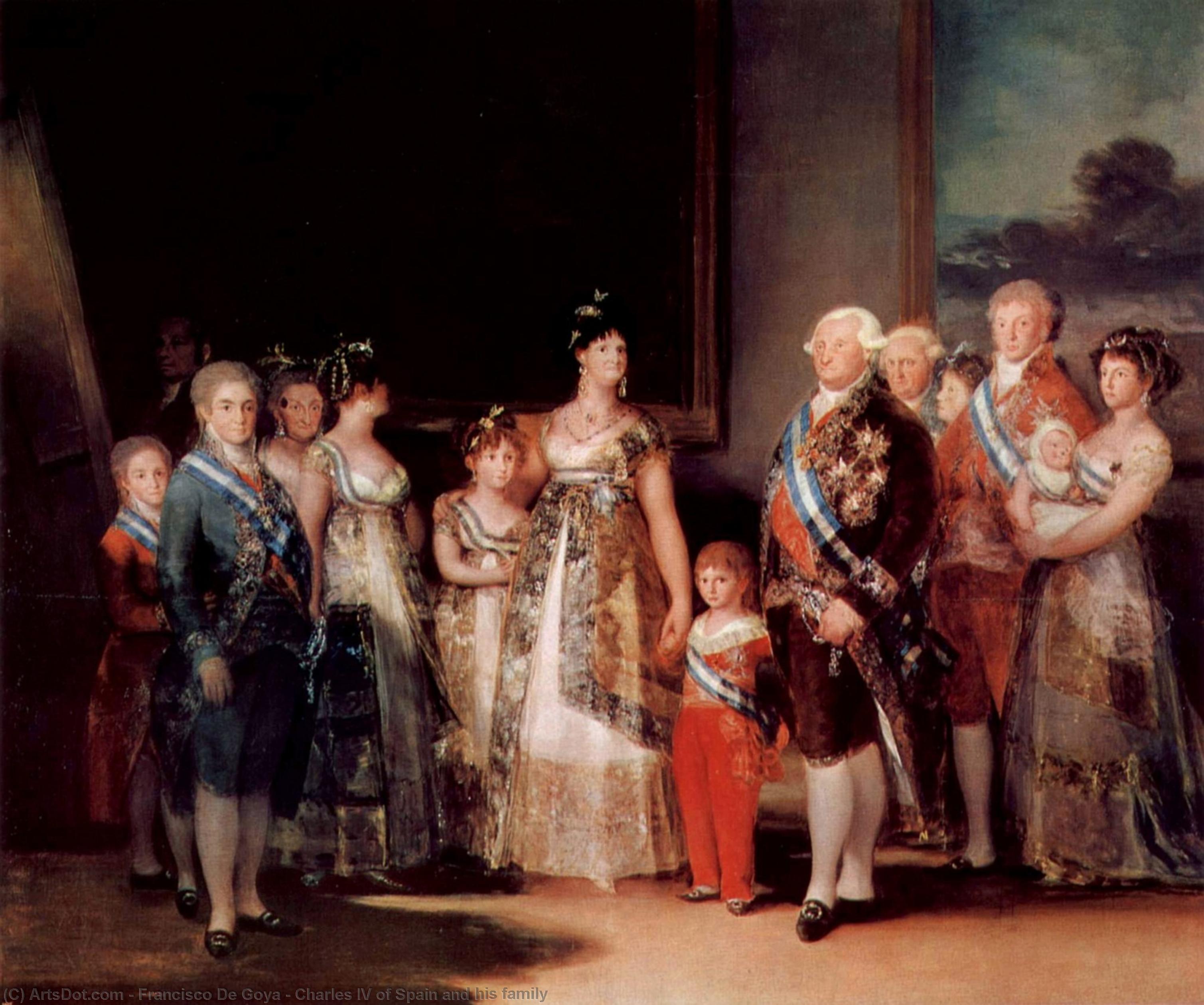 Karl Iv. Von Spanien Und Seine Familie — Francisco José De Goya Y Lucientes