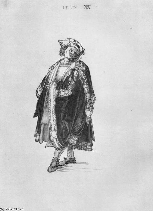Diseño Para Un Vestido De Corte — Albrecht Dürer