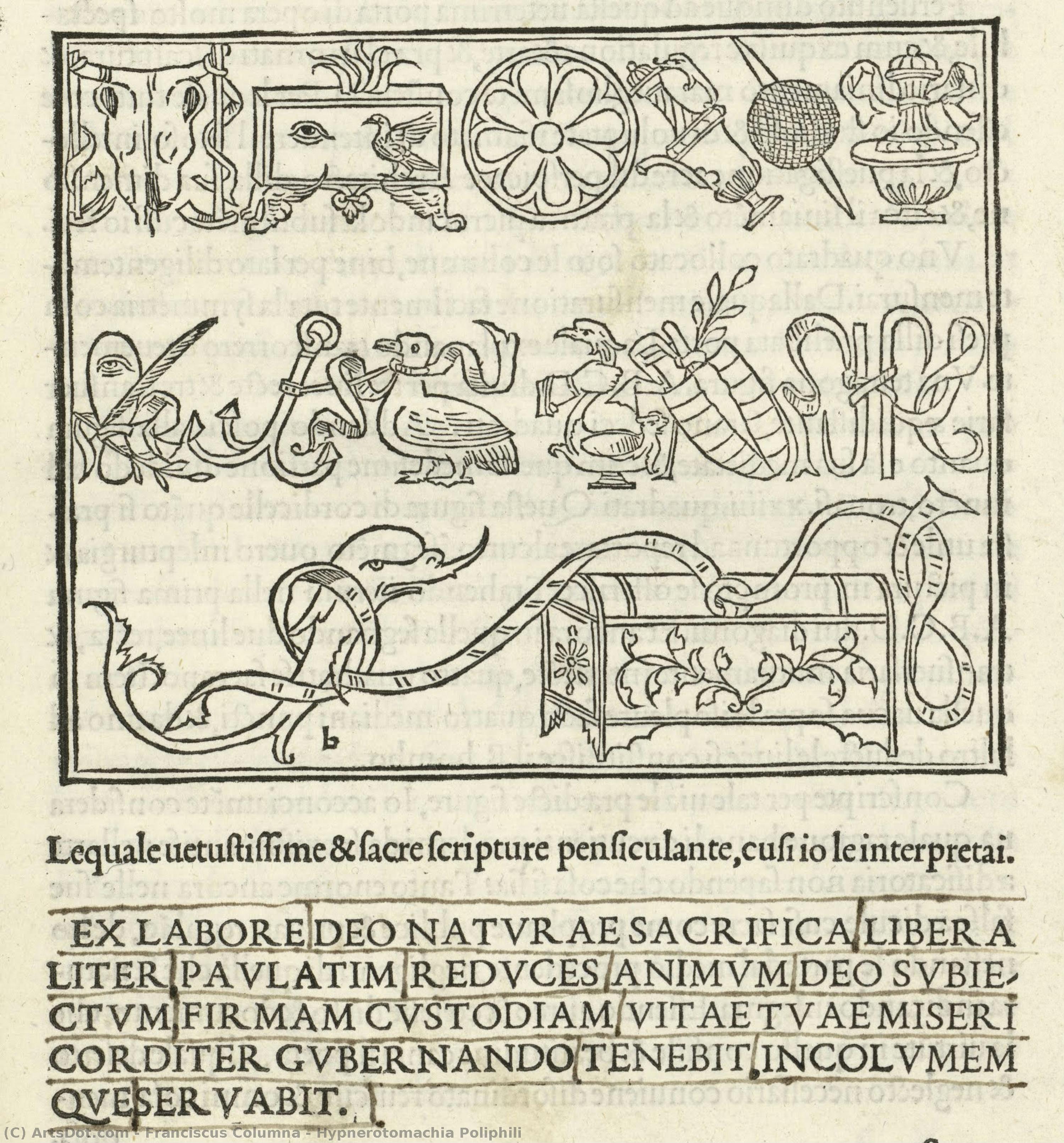 Hypnerotomachia Poliphili — Franciscus Columna